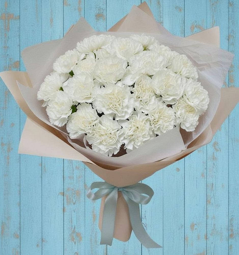 Букет цветов из: Гвоздики в Копейске