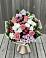 Букет цветов из: Альстромерии, Гвоздики, Розы и Хризантемы в Копейске