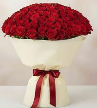 Букет 101 Красная роза Милано #REPLACE_PRED# Копейске