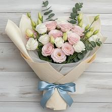 Букет цветов из:  Лизиантусы #REPLACE_PRED# Копейске