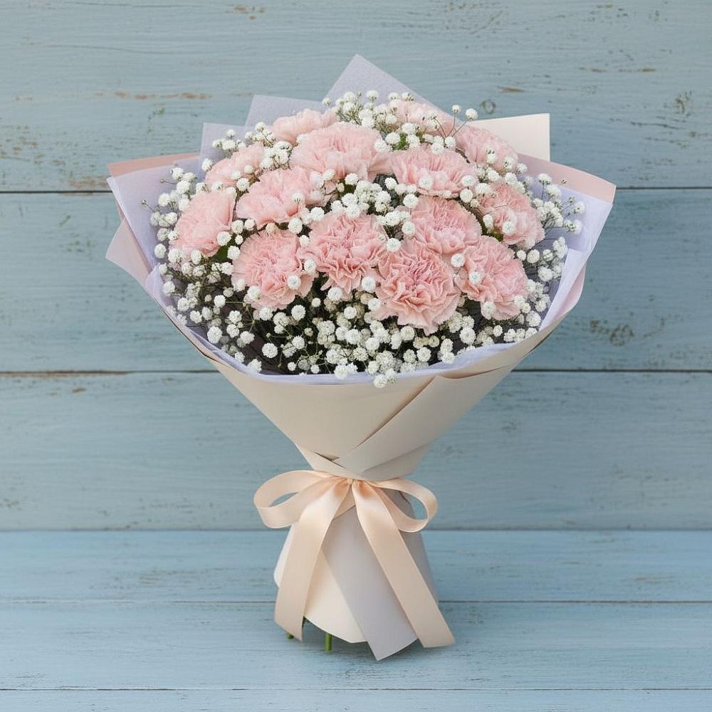 Букет цветов из: Гвоздики в Копейске