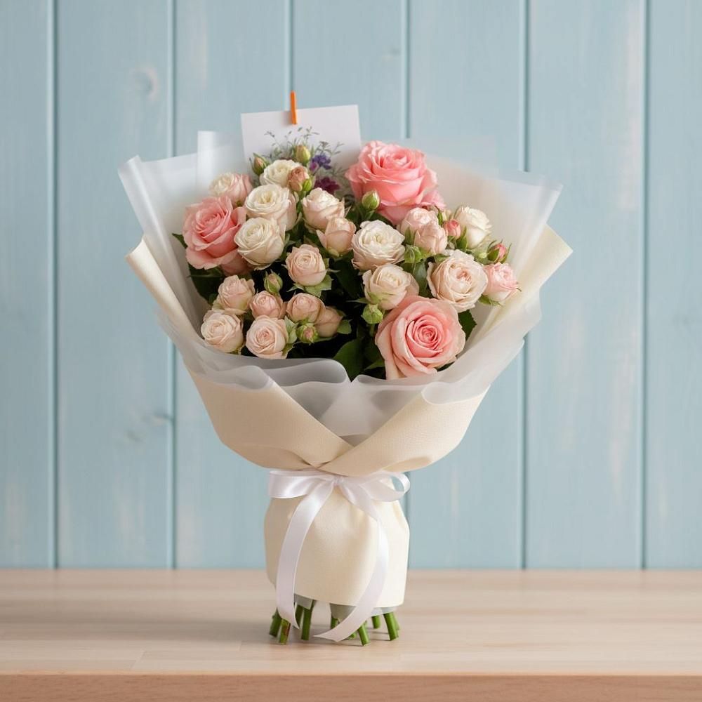 Букет цветов из: Розы в Копейске