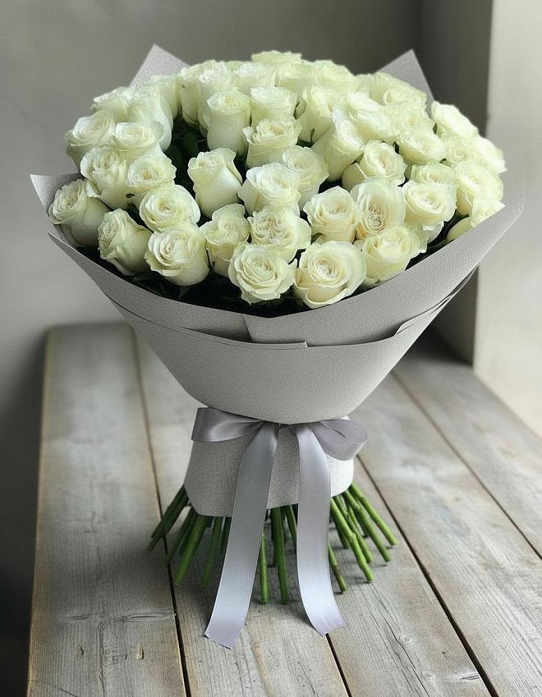 Букет 35 Белых роз в Копейске