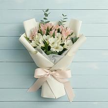 Букет цветов из:  Альстромерии #REPLACE_PRED# Копейске