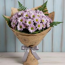 Букет цветов из:  Хризантемы #REPLACE_PRED# Копейске