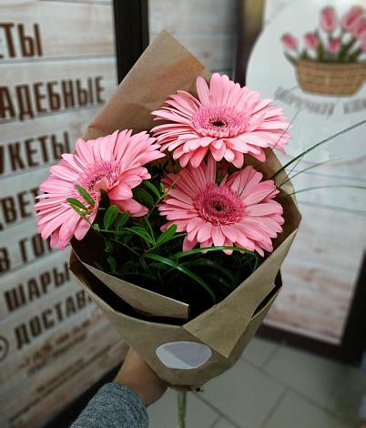 Букет цветов из: Герберы в Копейске