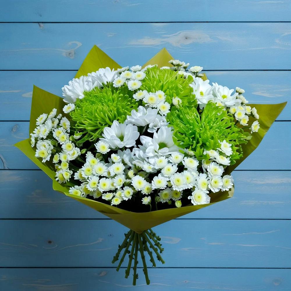 Букет цветов из: Хризантемы в Копейске