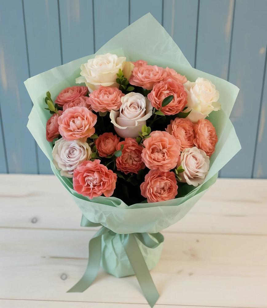 Букет цветов из: Розы в Копейске