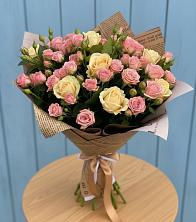 Букет цветов из:  Розы в Копейске