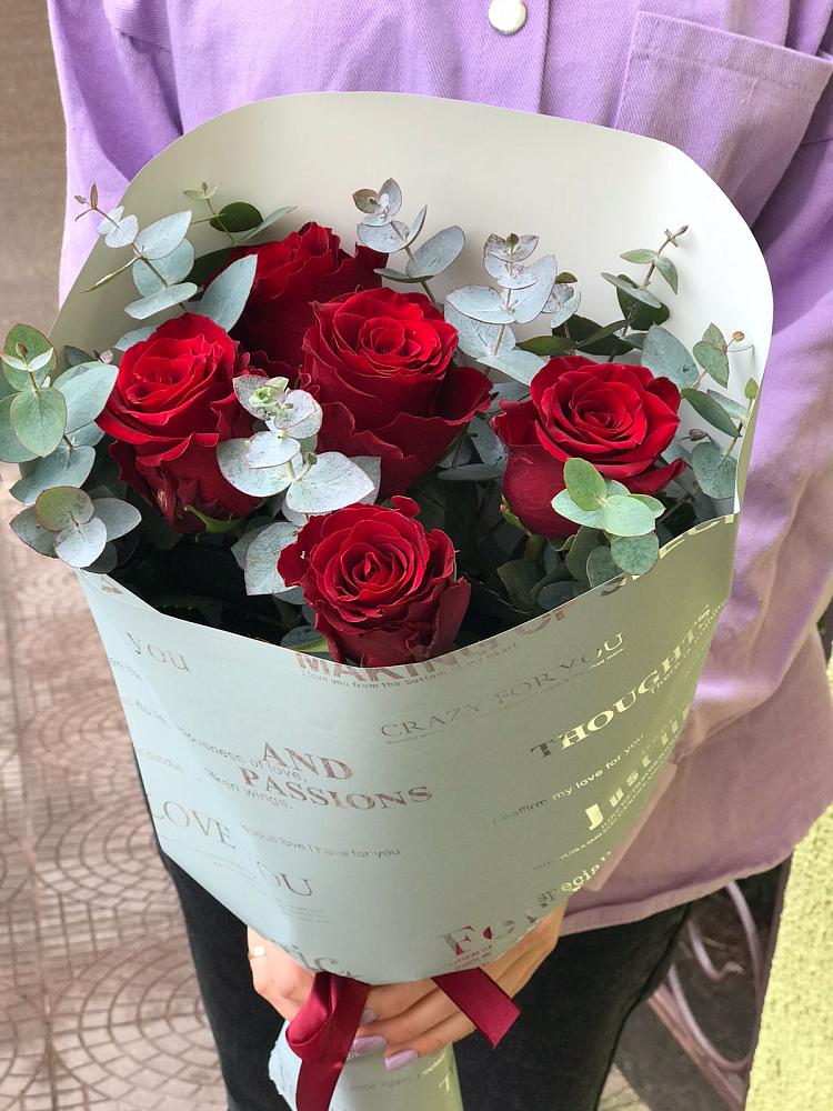 Букет цветов из: Розы в Копейске