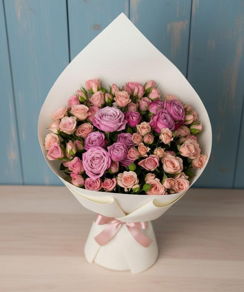 Букет цветов из: Розы в Копейске