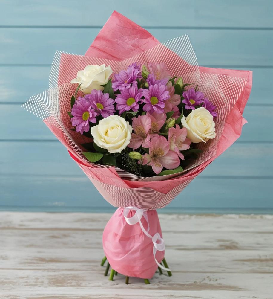 Букет цветов из: Герберы в Копейске