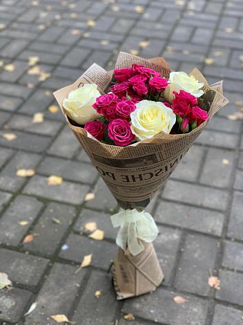 Букет цветов из: Розы в Копейске