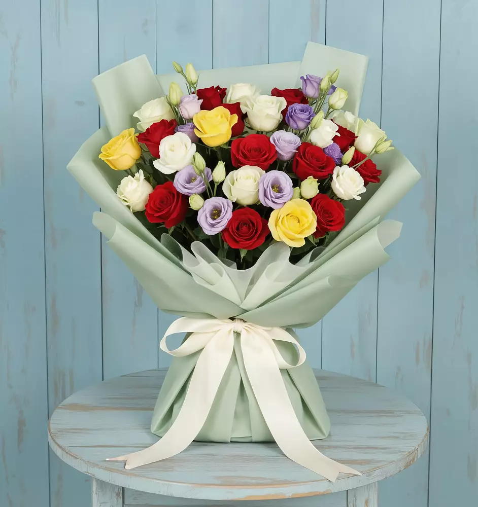 Букет цветов из: Розы в Копейске