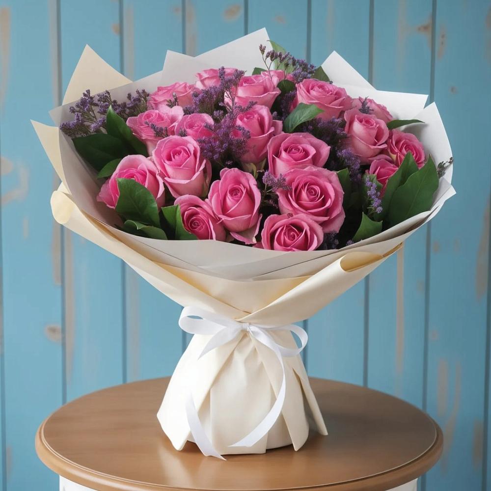 Букет цветов из: Розы в Копейске