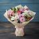 Букет цветов из: Хризантемы, Альстромерии и Розы в Копейске